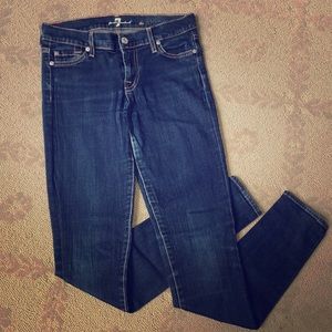 7 for All Mankind Skinny Jeans GREAT condition!